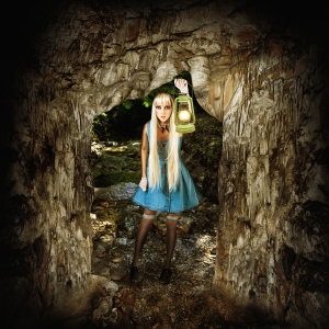 Sophia Enters the Great Rock Faery Cave